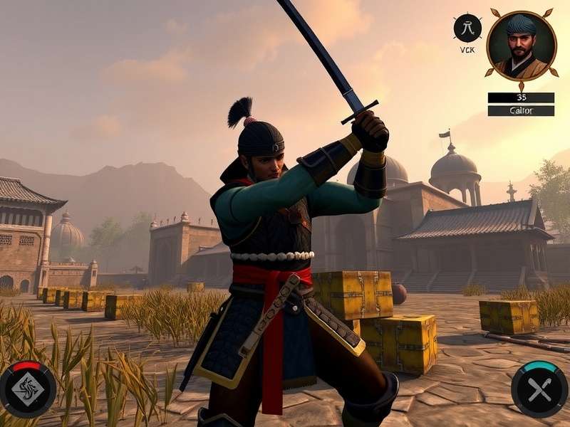Sikh Samurai combat gameplay screenshot